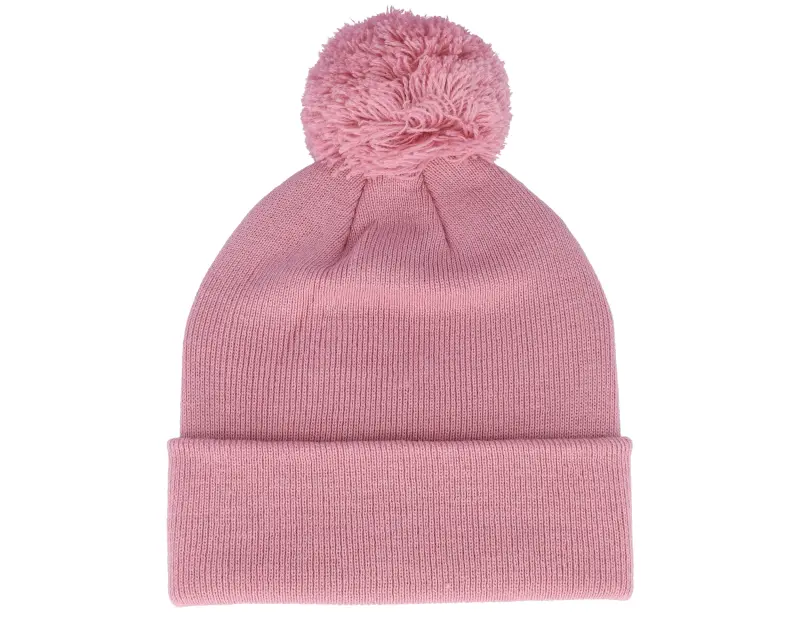 Beechfield Kids Engraved Suede Patch Dusky Pink Pom online