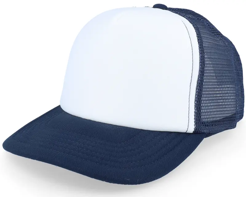 Beechfield Kids French Navy/White Vintage Foam Trucker online