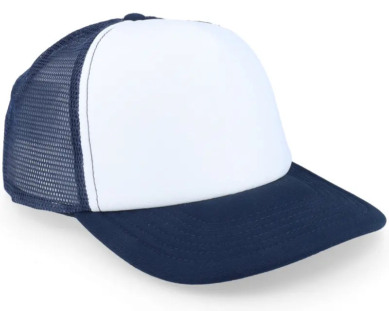 Beechfield Kids French Navy/White Vintage Foam Trucker online
