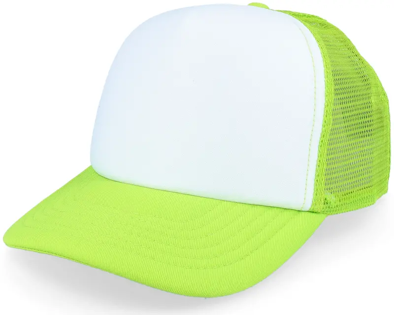 Beechfield Kids Limegreen/White Vintage Foam Trucker online