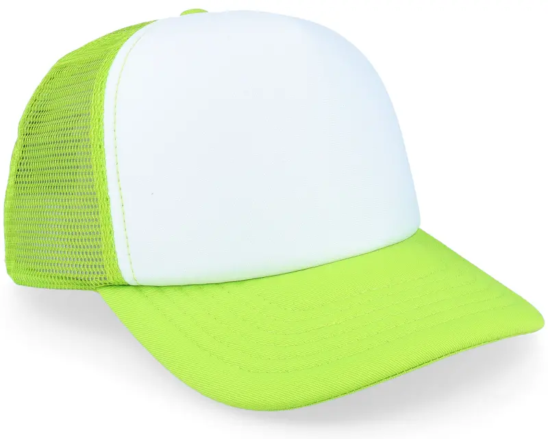 Beechfield Kids Limegreen/White Vintage Foam Trucker online