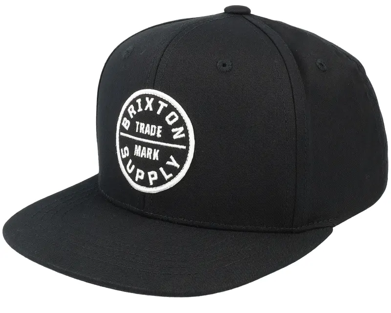 Brixton Kids Boys Oath Iii Black Snapback online