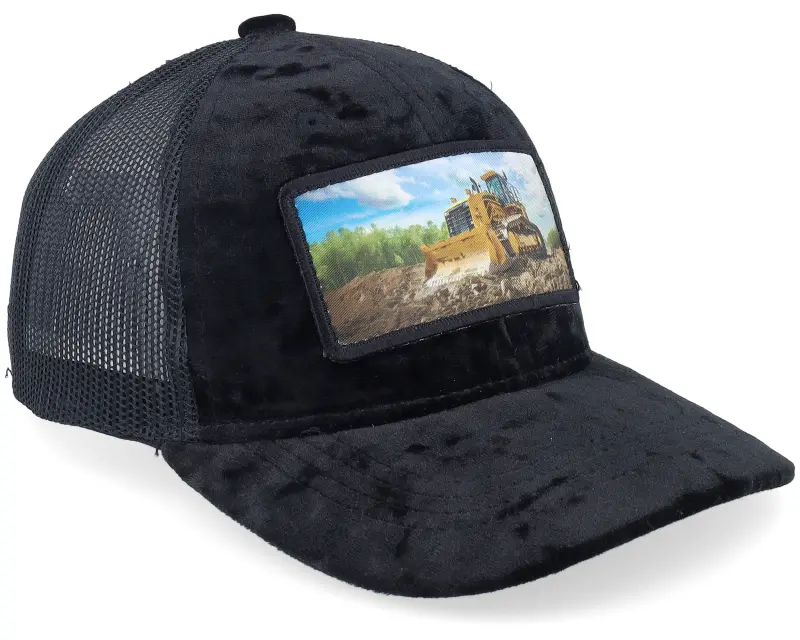 Calza Pennello Kids Bulldozer Velvet Black A-Frame Trucker online