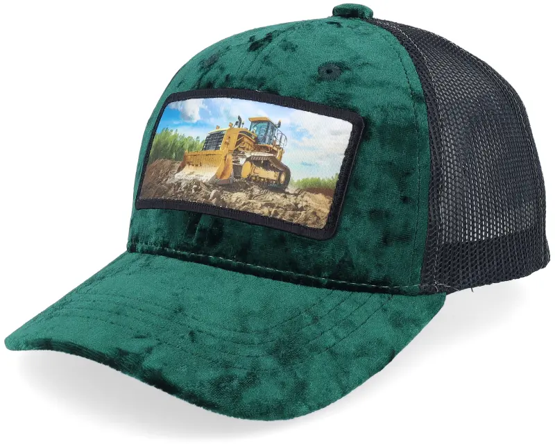 Calza Pennello Kids Bulldozer Velvet Green/Black Trucker online