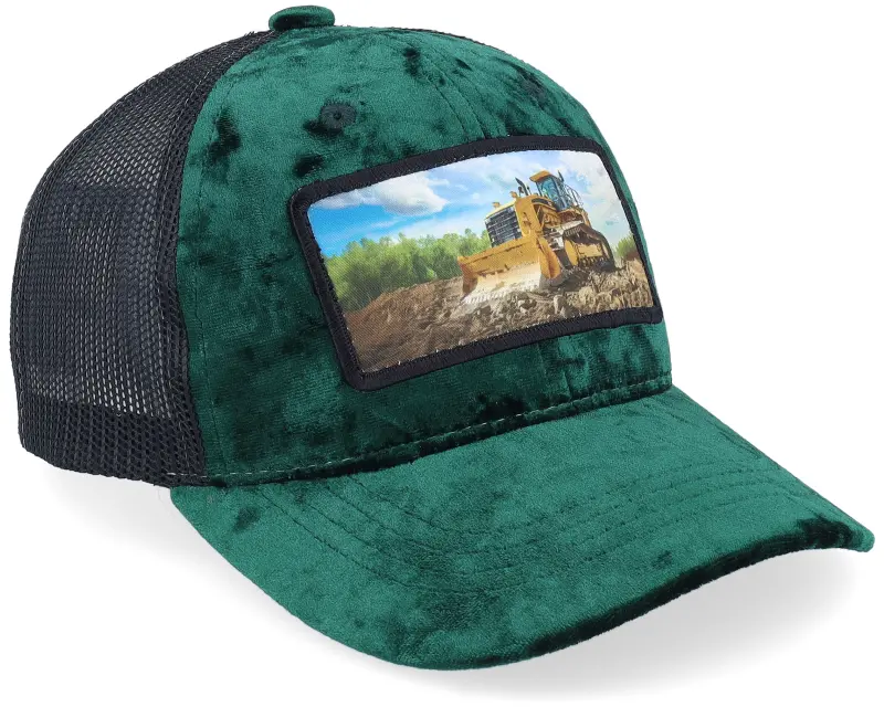 Calza Pennello Kids Bulldozer Velvet Green/Black Trucker online