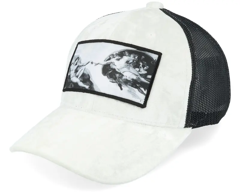 Calza Pennello Kids Creation Of Adam Velvet White/Black Trucker online
