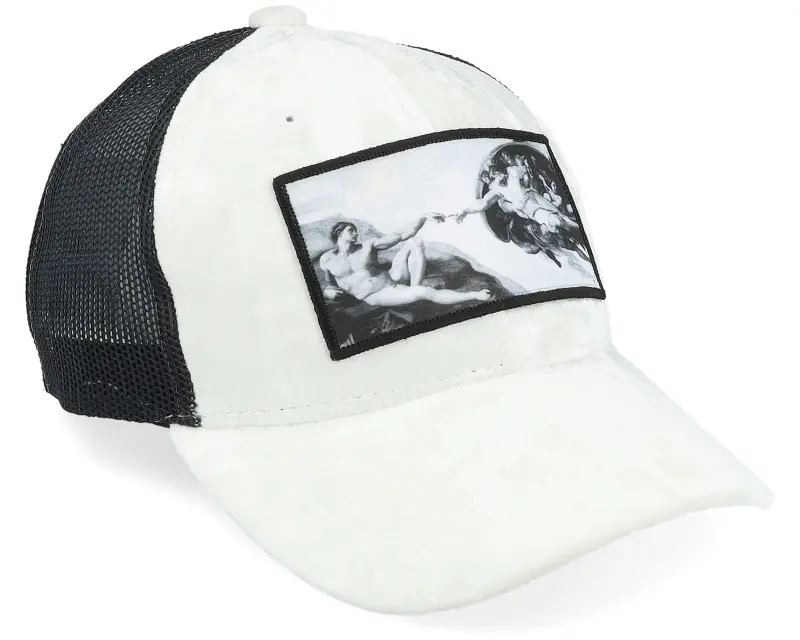 Calza Pennello Kids Creation Of Adam Velvet White/Black Trucker online