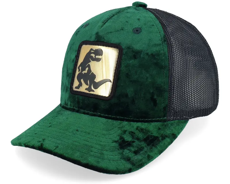 Calza Pennello Kids Dino Gold Patch Velvet Green/Black A-Frame Trucker online