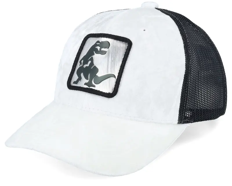 Calza Pennello Kids Dino Silver Patch Velvet White/Black Trucker online