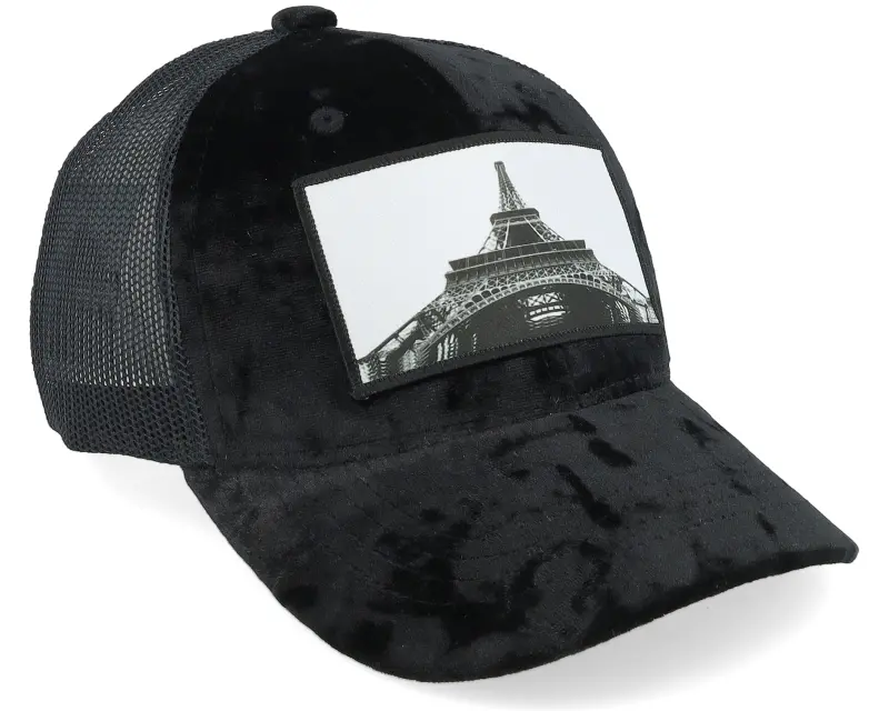 Calza Pennello Kids Eiffel Tower Velvet Black Trucker online