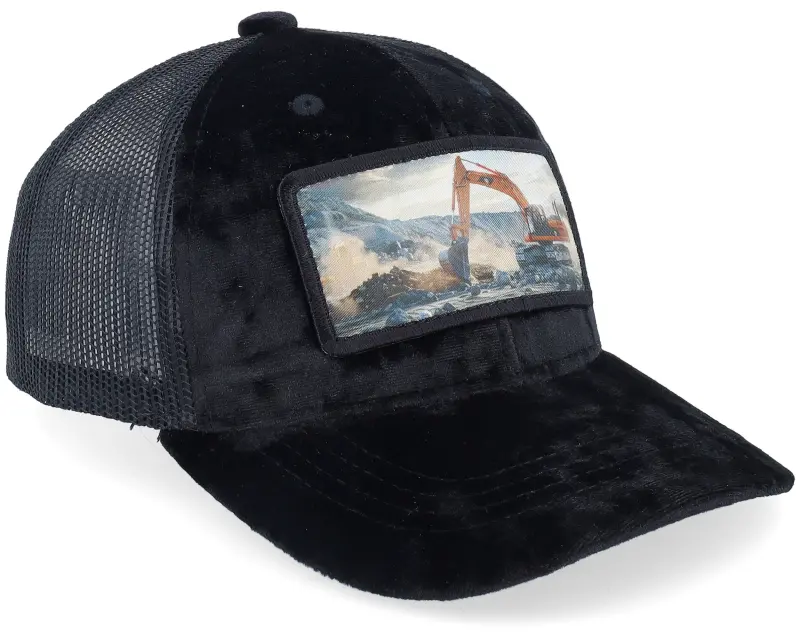 Calza Pennello Kids Excavator Velvet Black Trucker online