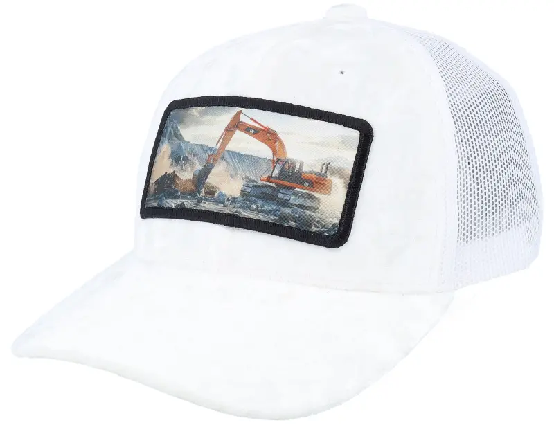 Calza Pennello Kids Excavator Velvet White Trucker online