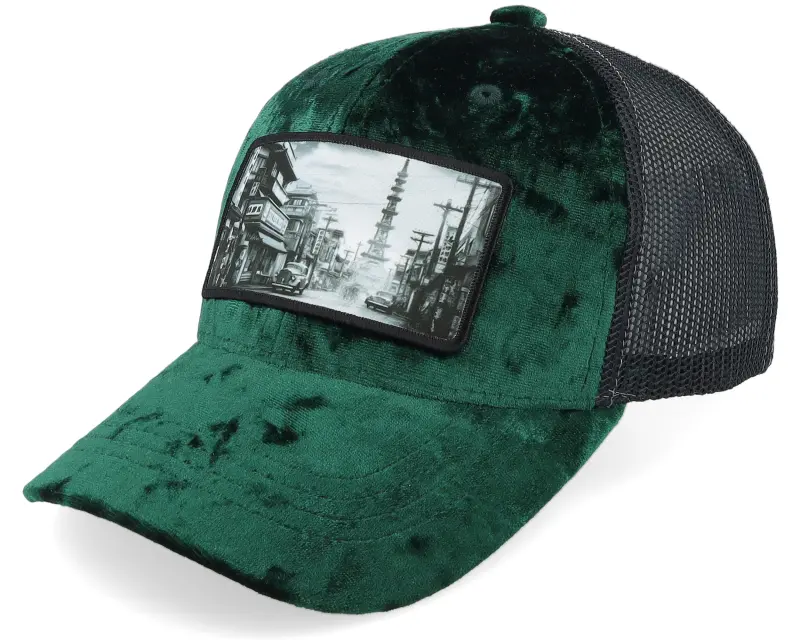 Calza Pennello Kids Japan Velvet Green/Black Trucker online
