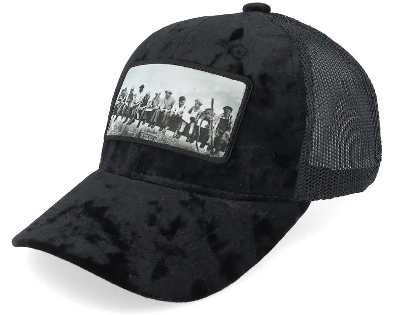 Calza Pennello Kids Lunch Atop A Skyscraper Velvet Black Trucker online