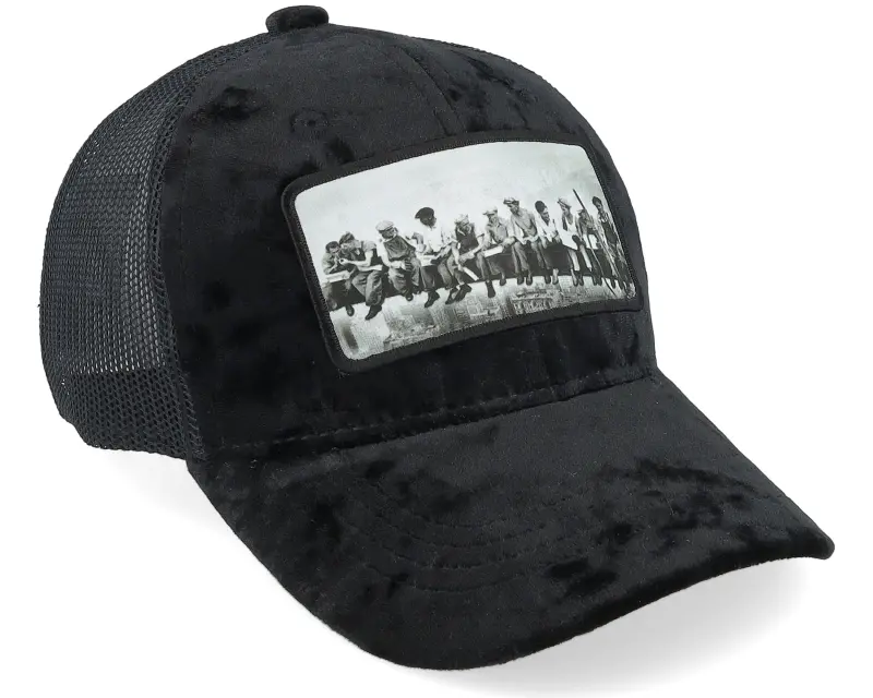 Calza Pennello Kids Lunch Atop A Skyscraper Velvet Black Trucker online