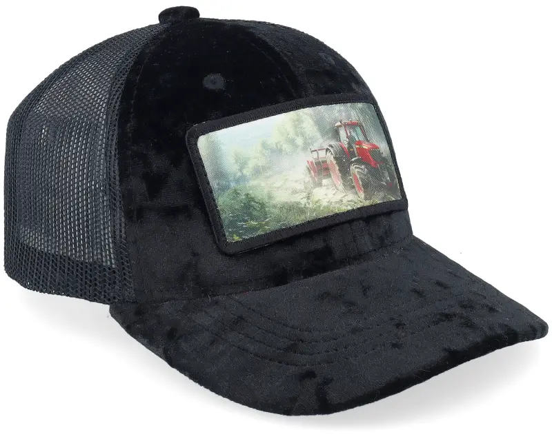 Calza Pennello Kids Red Tractor Velvet Black Trucker online