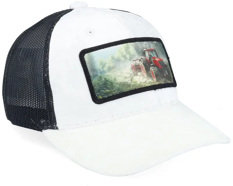 Calza Pennello Kids Red Tractor Velvet White/Black A-Frame Trucker online
