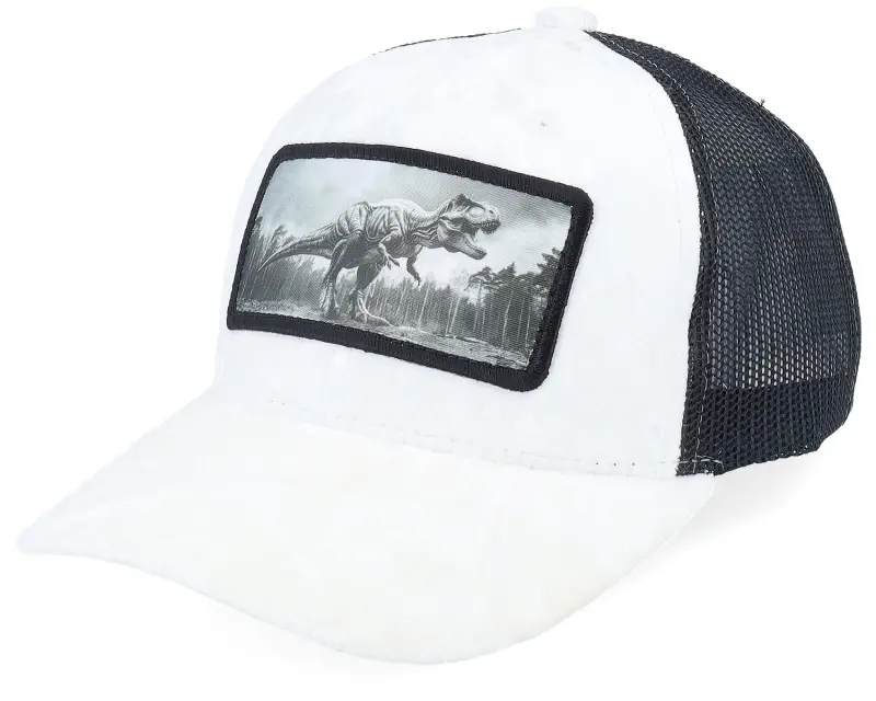 Calza Pennello Kids T-rex Dino Patch Velvet White/Black Trucker online