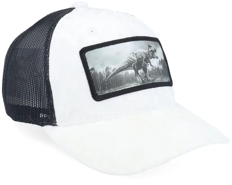 Calza Pennello Kids T-rex Dino Patch Velvet White/Black Trucker online