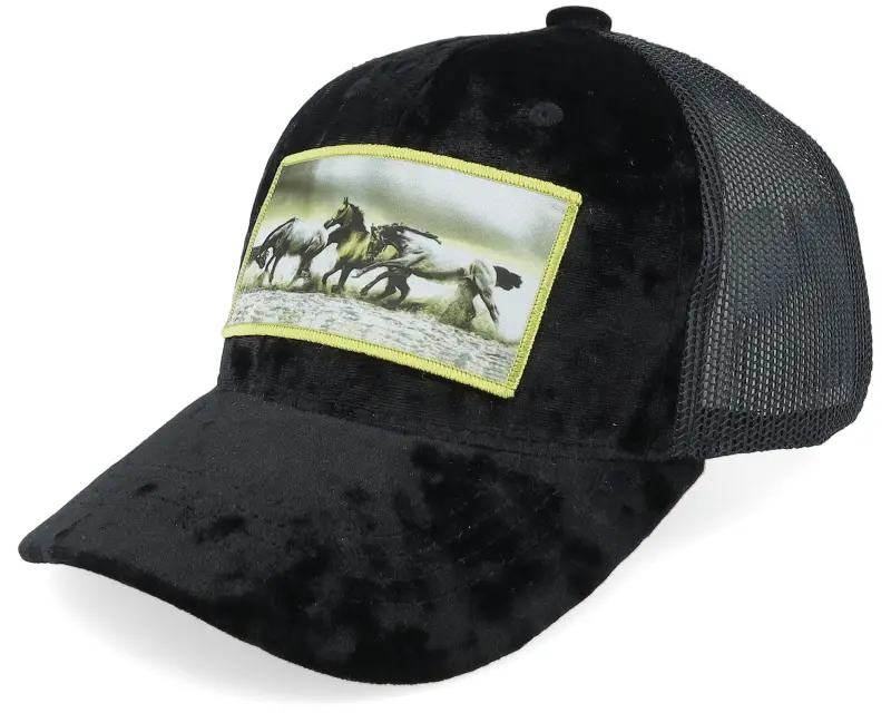 Calza Pennello Kids Wild Horses Velvet Black Trucker online