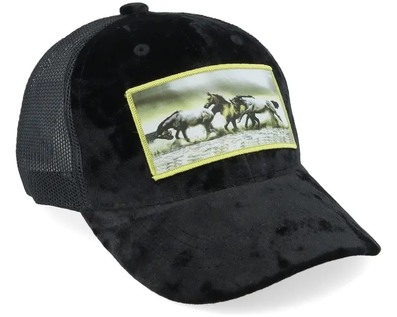 Calza Pennello Kids Wild Horses Velvet Black Trucker online