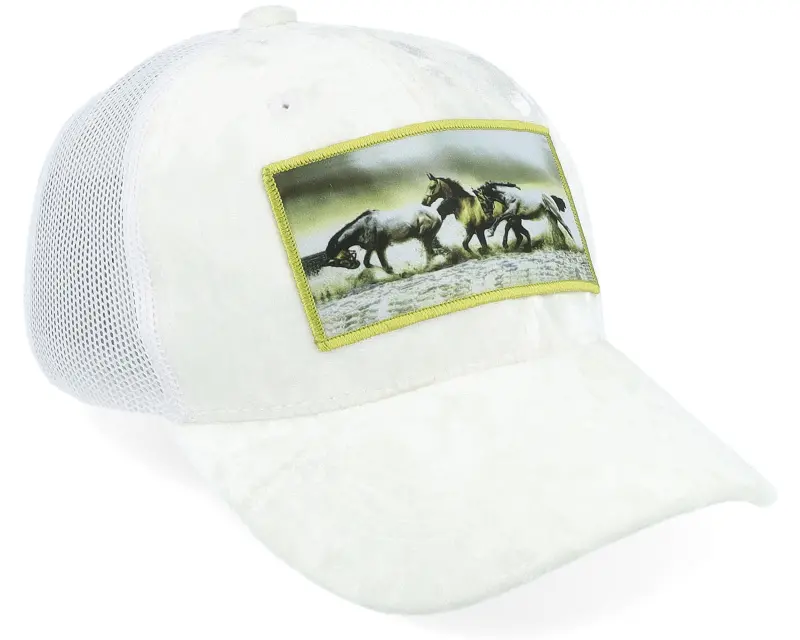 Calza Pennello Kids Wild Horses Velvet White Trucker online