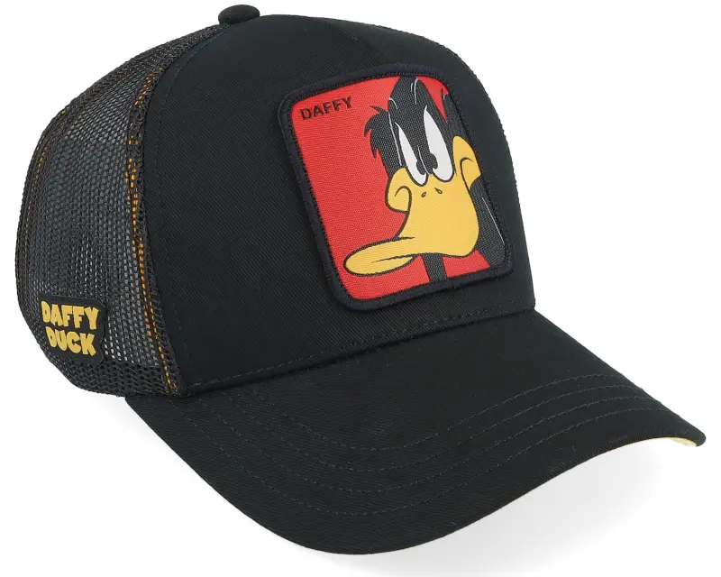 Capslab Kids Looney Tunes Daffy Duck Black Trucker online