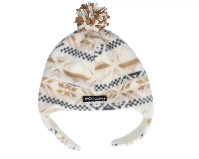 Columbia Kids Frosty Trail Ii Earflap Beanie Chalk Pom online