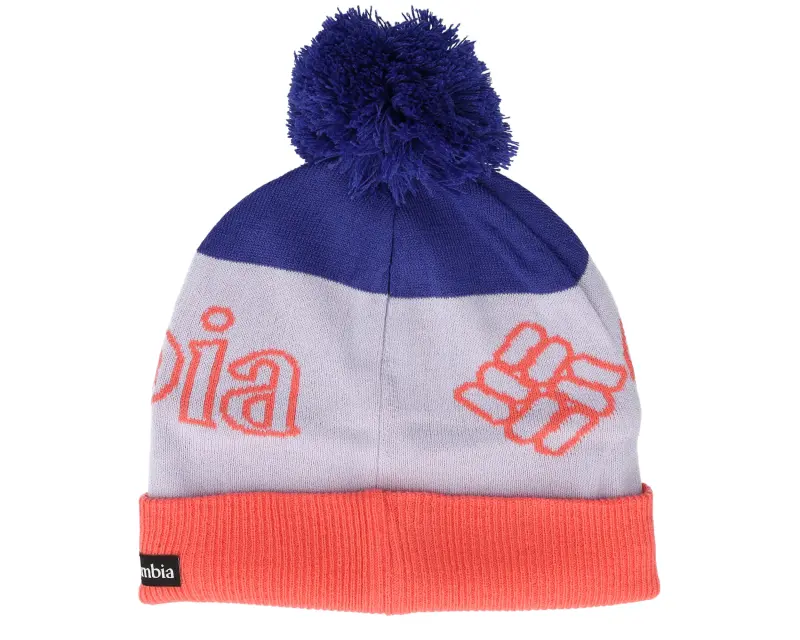 Columbia Kids Youth Polar Powder Beanie Clematis Blue Pom online