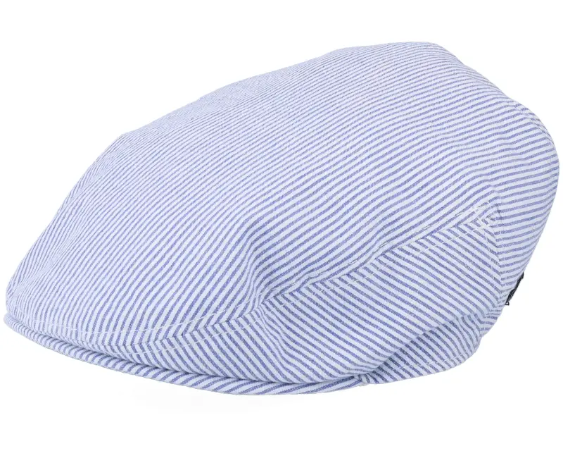CTH Ericson Kids Philip Seersucker Blue Flat Cap online