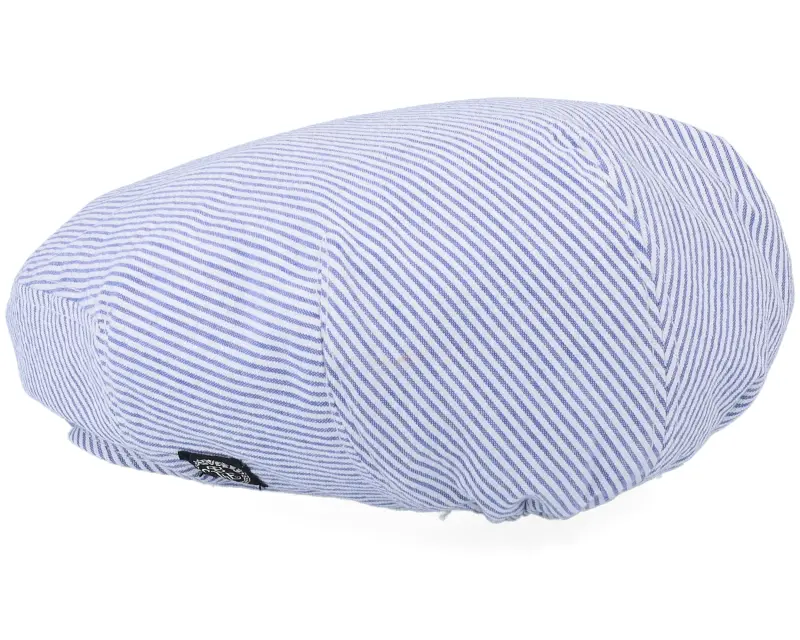 CTH Ericson Kids Philip Seersucker Blue Flat Cap online