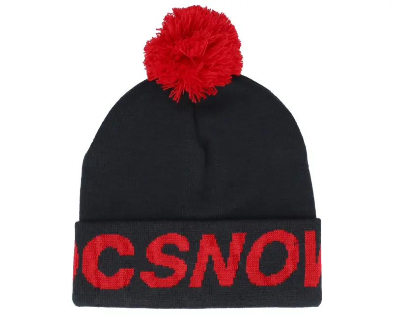DC Kids Gambol Beanie Black/Red Pom online