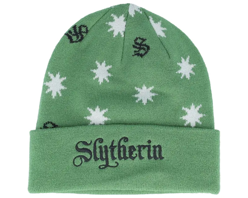 Difuzed Kids Harry Potter Slytherin Turn-up Beanie Green Cuff online