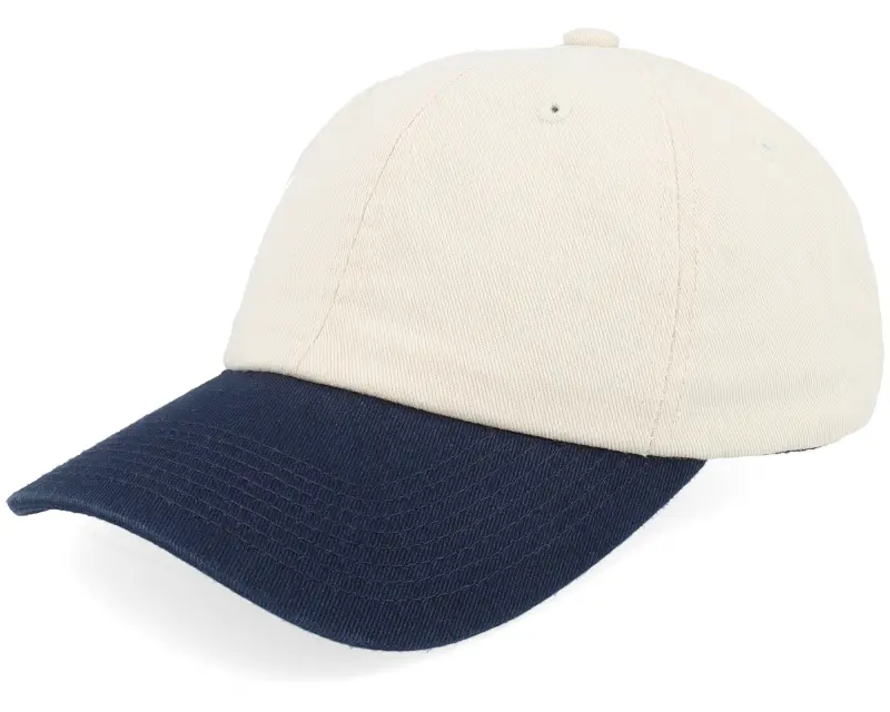 Equip Kids Stone/Navy Brim Washed Dad Cap online