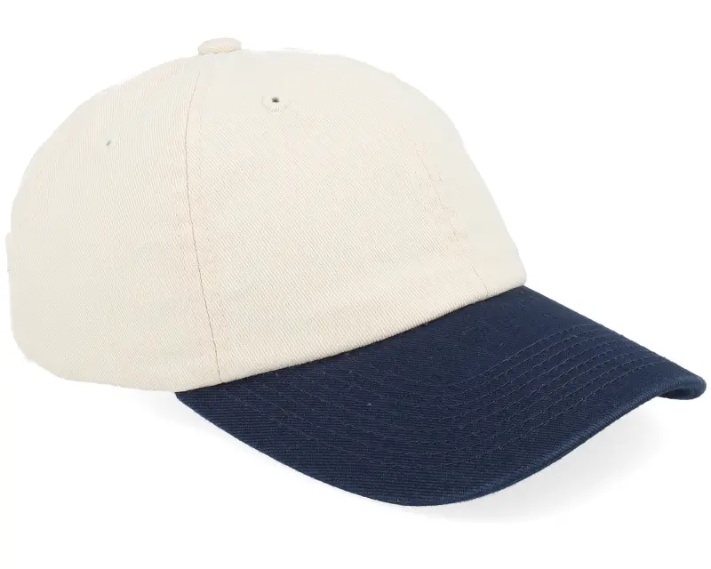 Equip Kids Stone/Navy Brim Washed Dad Cap online