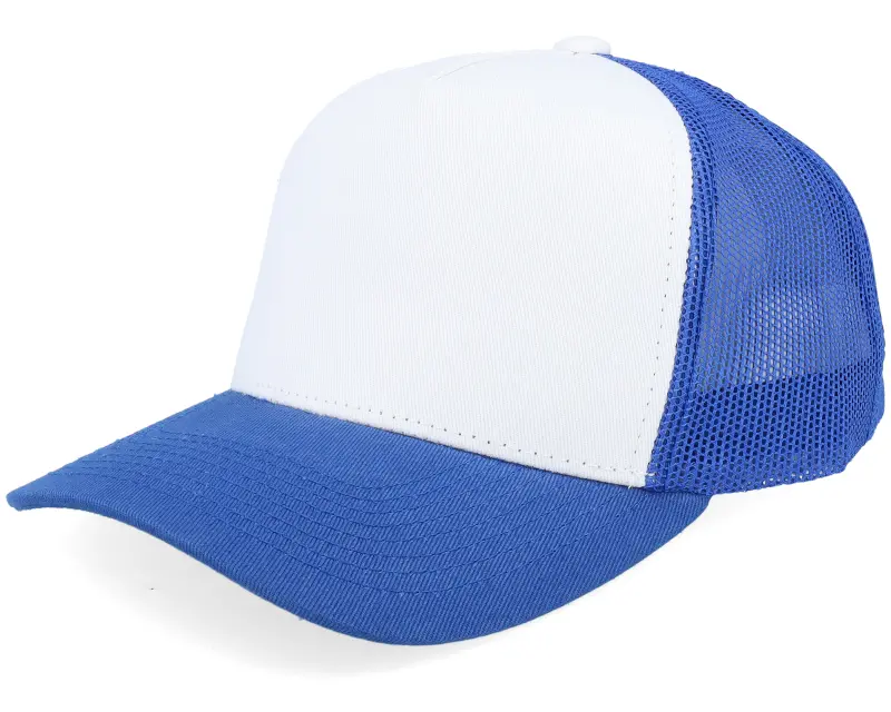 Equip Kids White/Royal A-frame Trucker online