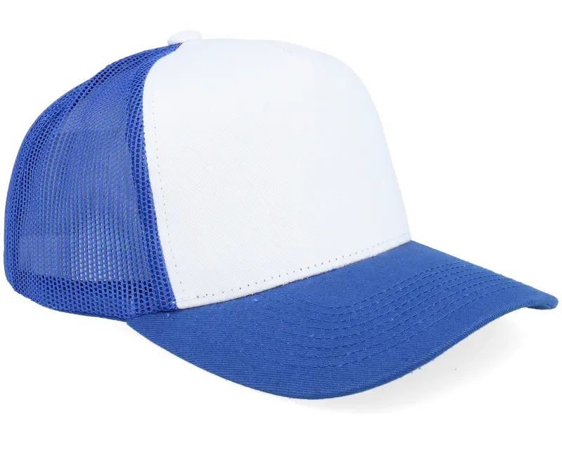 Equip Kids White/Royal A-frame Trucker online