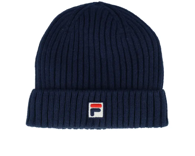 Fila Kids Bokaro Warm Beanie With F-box Black Iris Cuff online