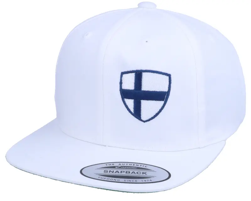 Forza Kids Finland Flag Shield White Snapback online