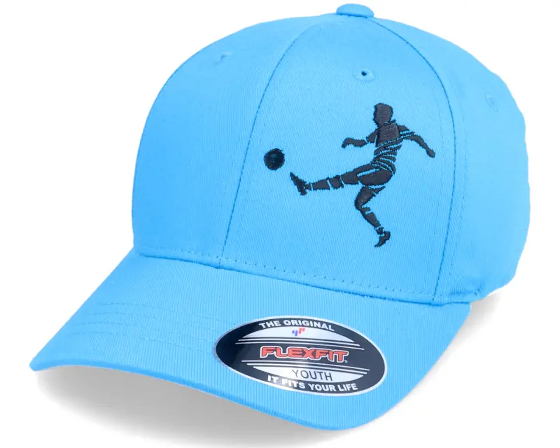 Forza Kids Football Player Kick Ocean Blue Flexfit online