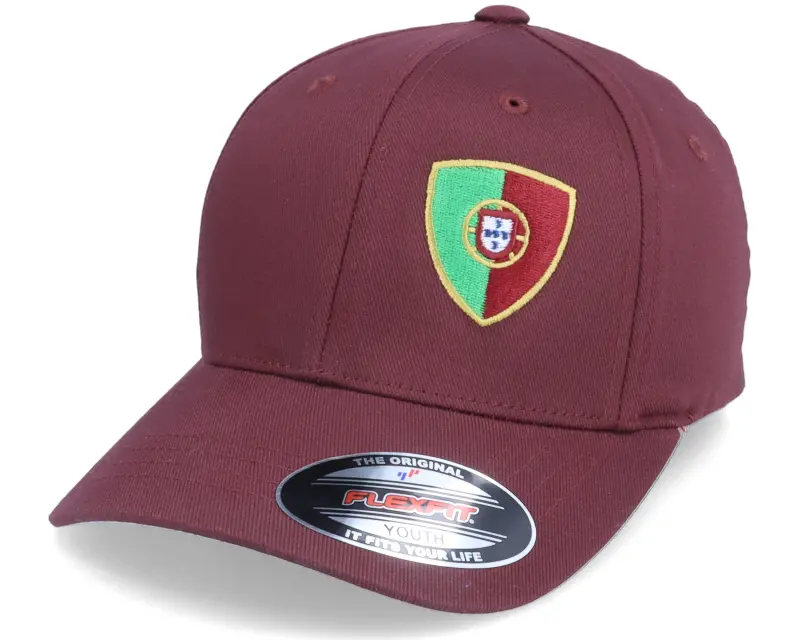 Forza Kids Portugal Flag Shield Maroon Flexfit online