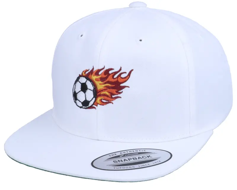 Forza Kids Toddler Flaming Football White Snapback online