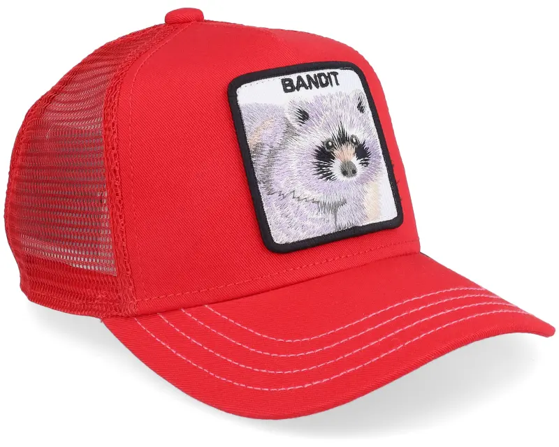 Goorin Kids Sticky Bandit Red A-Frame Trucker online
