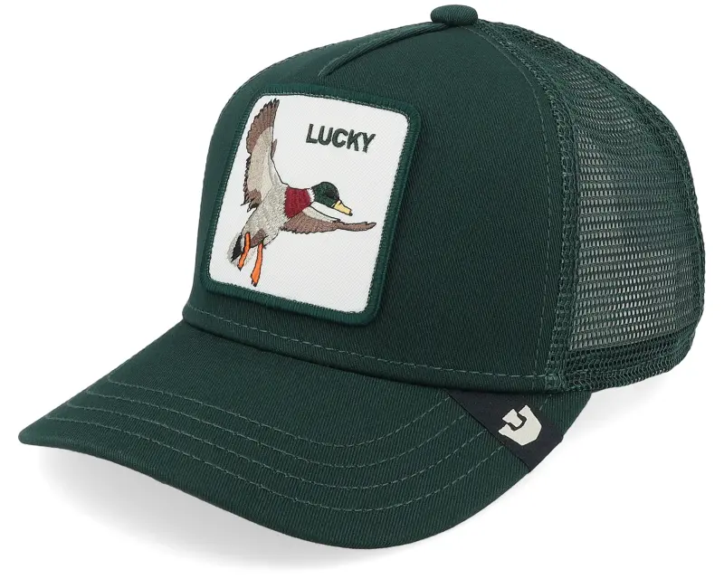 Goorin Kids The Lucky Duck Mini Dark Green A-Frame Trucker online