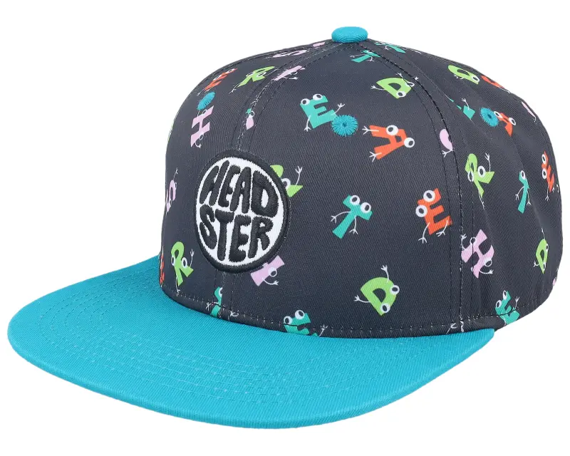 Headster Kids Alphabet Fiesta Black/Blue Snapback online
