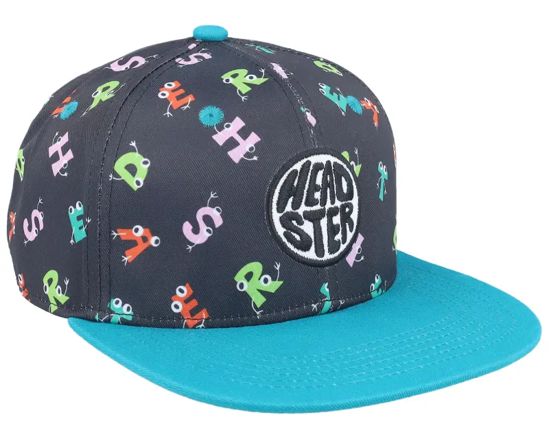 Headster Kids Alphabet Fiesta Black/Blue Snapback online