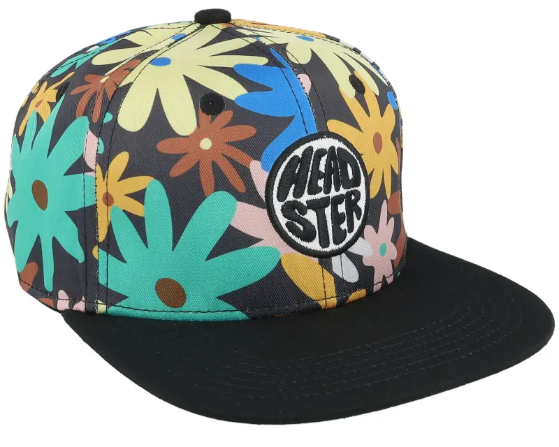 Headster Kids Backyard Meadow Black Snapback online