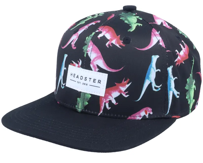 Headster Kids Dino Black Snapback online