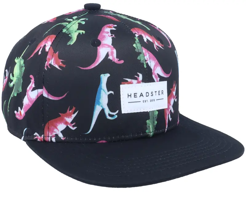 Headster Kids Dino Black Snapback online