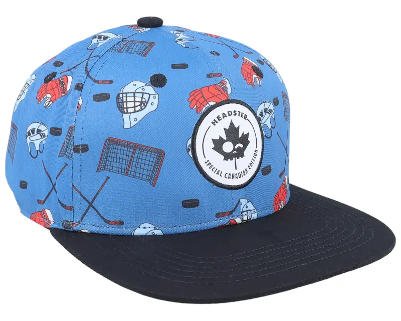 Headster Kids Hockey Night Set Sail Blue/Black Snapback online